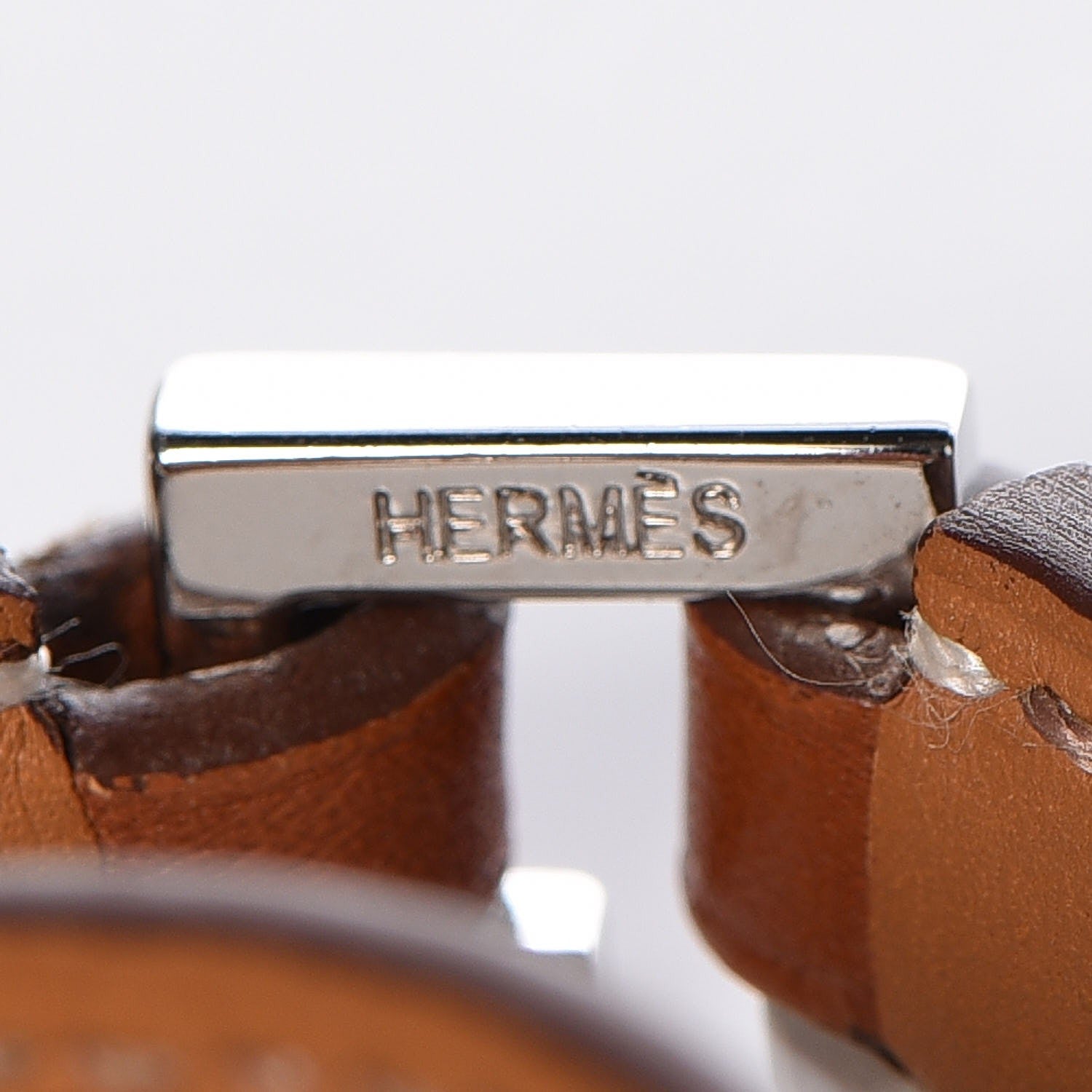 Hermes Barenia Rivale Double Tour Bracelet S Fauve 6 of 6