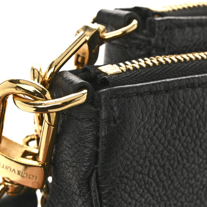 Louis Vuitton Empreinte Monogram Giant Multi Pochette Accessories Black 12 of 14
