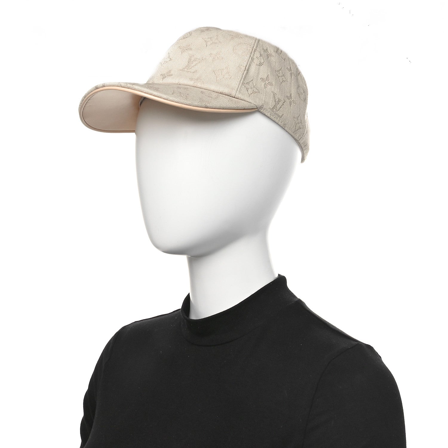 Louis Vuitton Cotton Monogram Essential Cap Beige 2 of 9