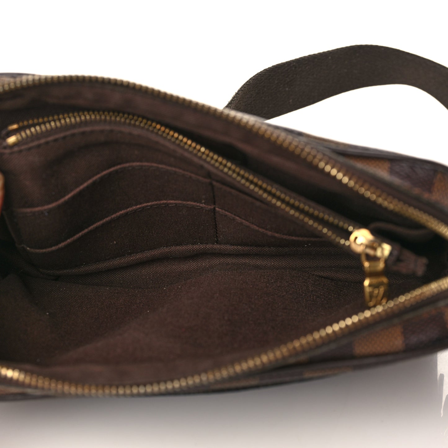 Damier Ebene Brooklyn Bum Bag