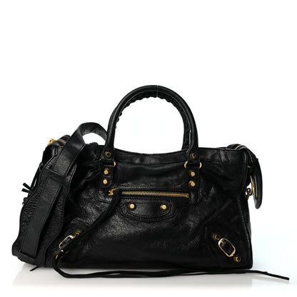 Balenciaga Agneau Classic Gold Hardware S City Black 1 of 12