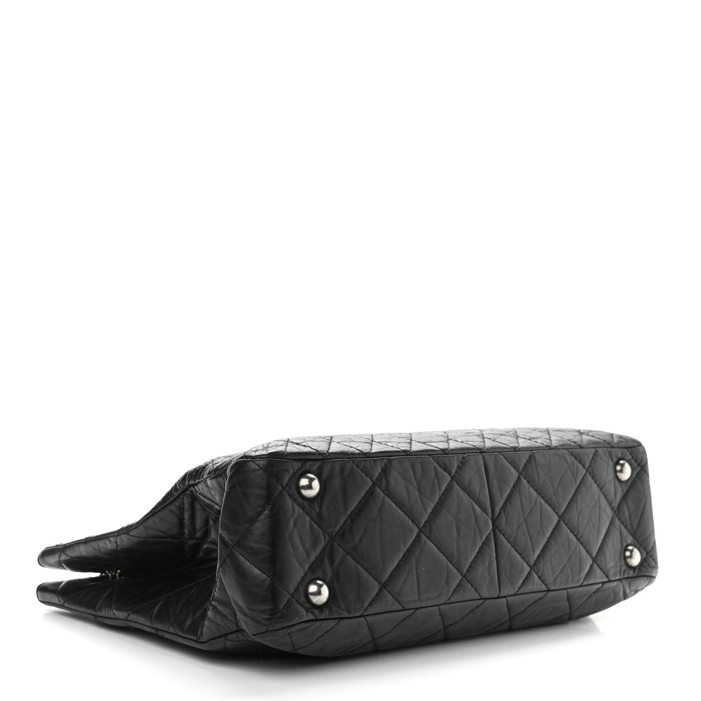 Aged Calfskin Reissue 2.55 Tote Black