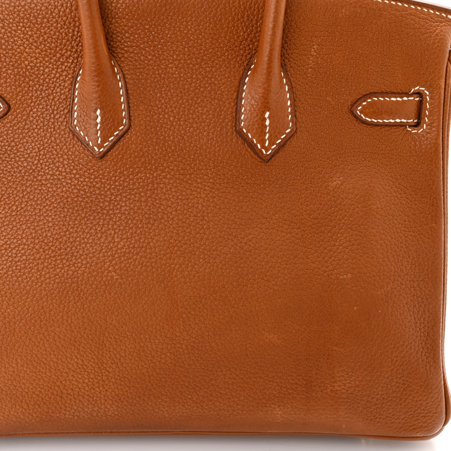 Hermes Natural Barenia Faubourg Birkin 25 Fauve 11 of 16
