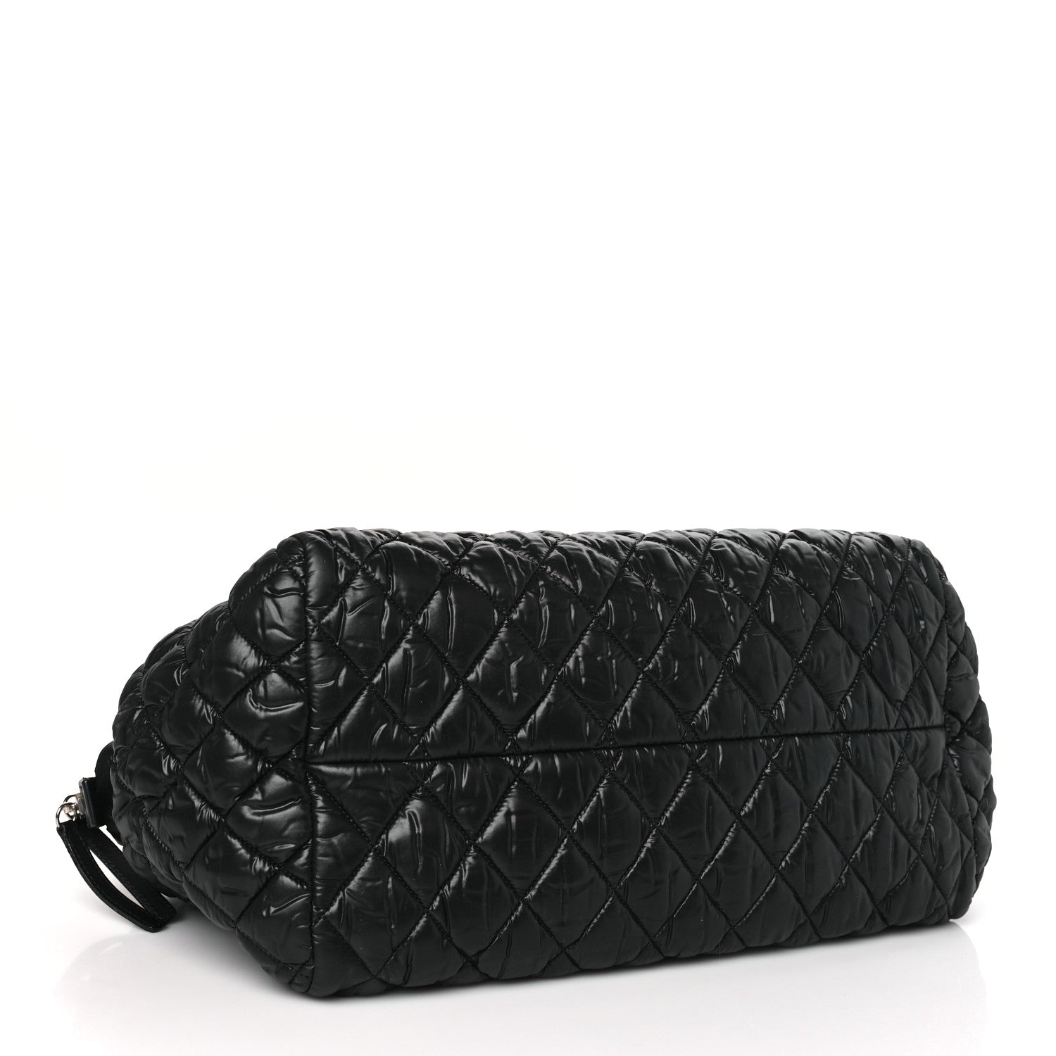 Chanel Nylon Coco Cocoon Bowler Black 4 of 11