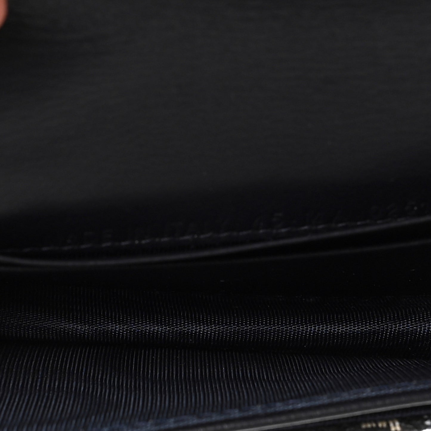 Oblique Saddle Card Holder Blue