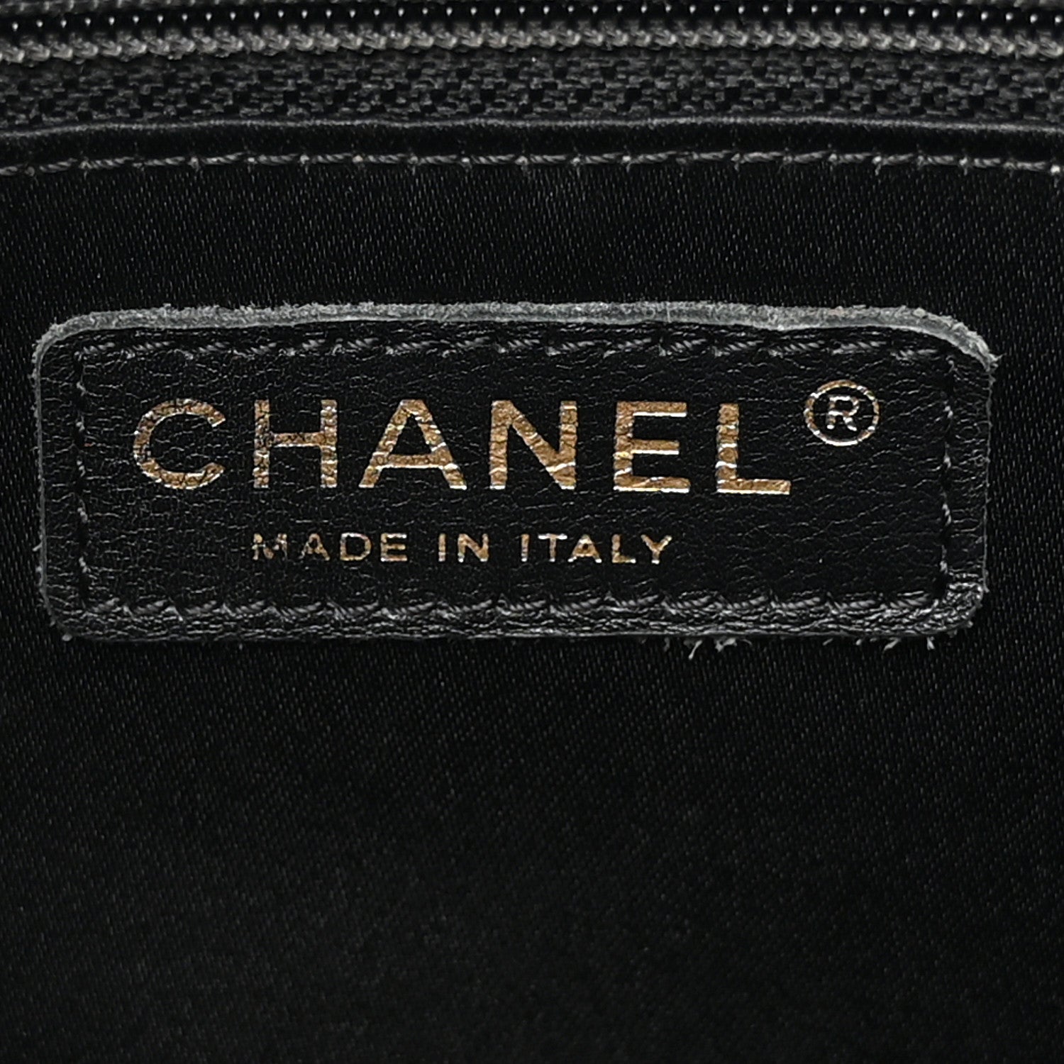 Chanel Caviar Quilted Grand Shopping Tote GST Black 7 of 11