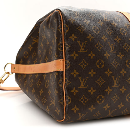 Louis Vuitton Monogram Keepall Bandouliere 55 8 of 9