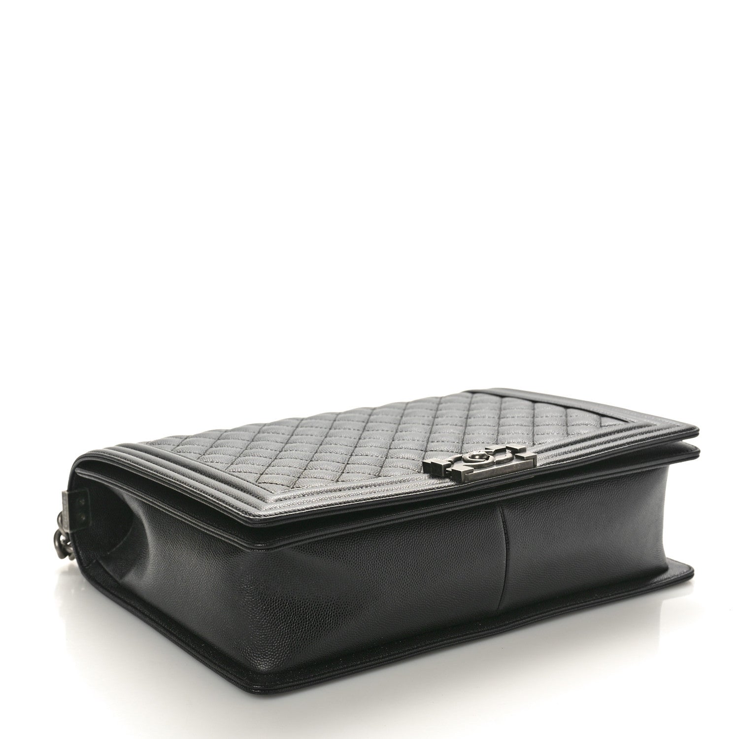 Chanel Caviar Quilted Large Boy Flap Black 4 of 12