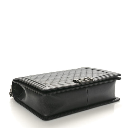 Chanel Caviar Quilted Large Boy Flap Black 4 of 12