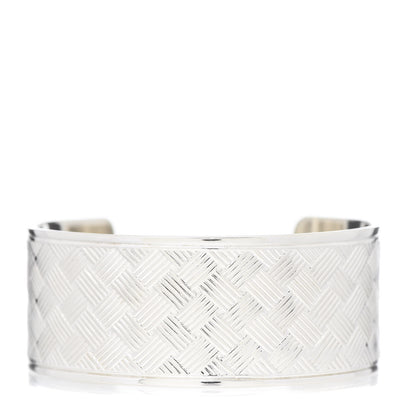 Tiffany Sterling Silver Basket Makers Cuff Bracelet 1 of 5