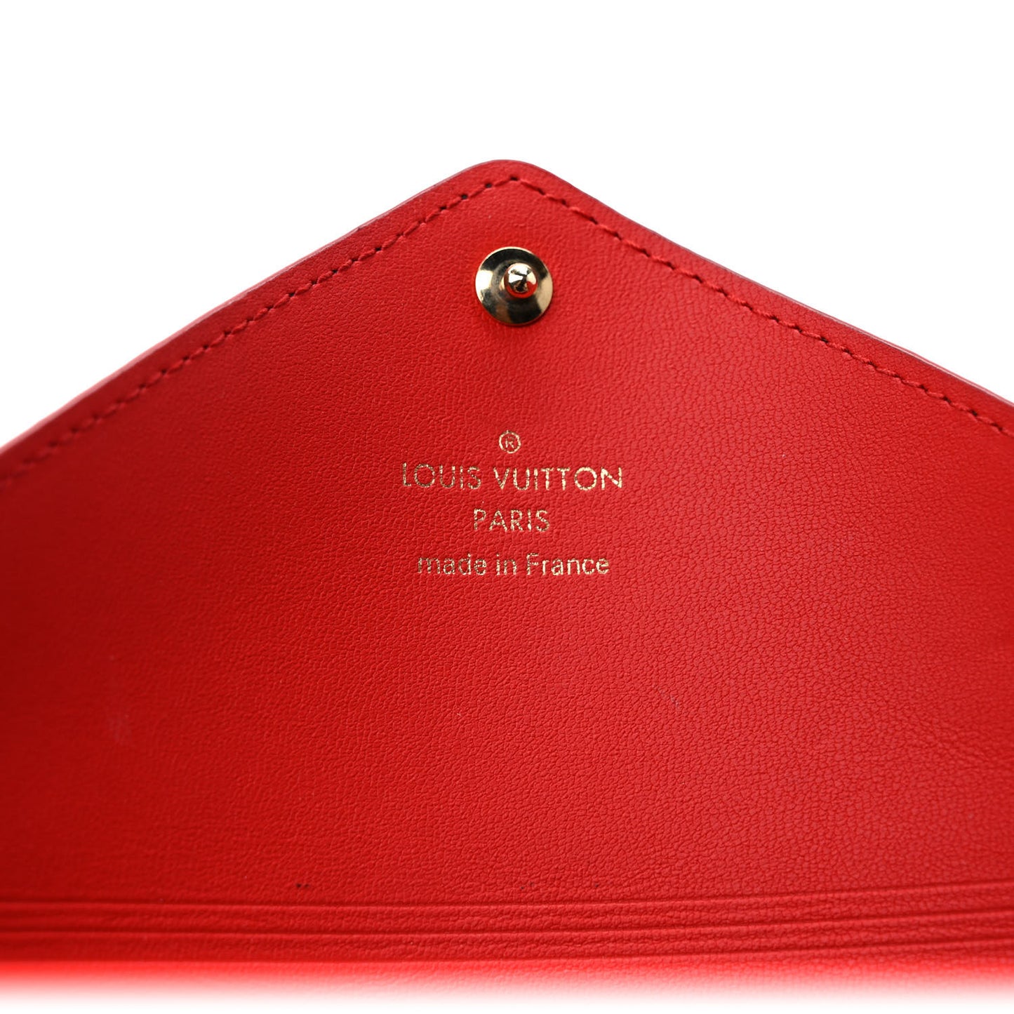 Monogram Medium Kirigami Pochette Insert Coquelicot