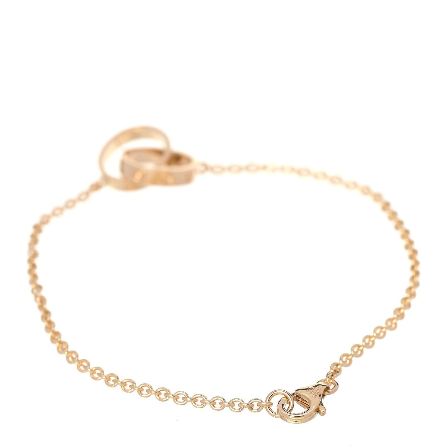 18K Yellow Gold Interlocking LOVE Bracelet