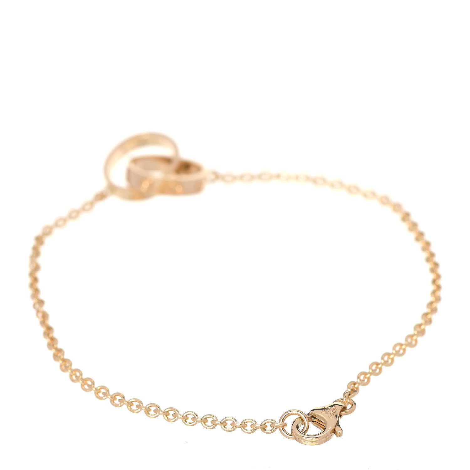 Cartier 18K Yellow Gold Interlocking LOVE Bracelet 3 of 6