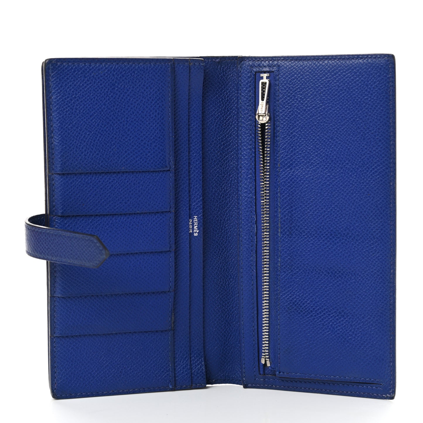 Epsom Bearn Gusset Wallet Bleu Electrique