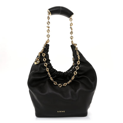 Loewe Nappa Small Squeeze Bag Chocolate 1 of 9