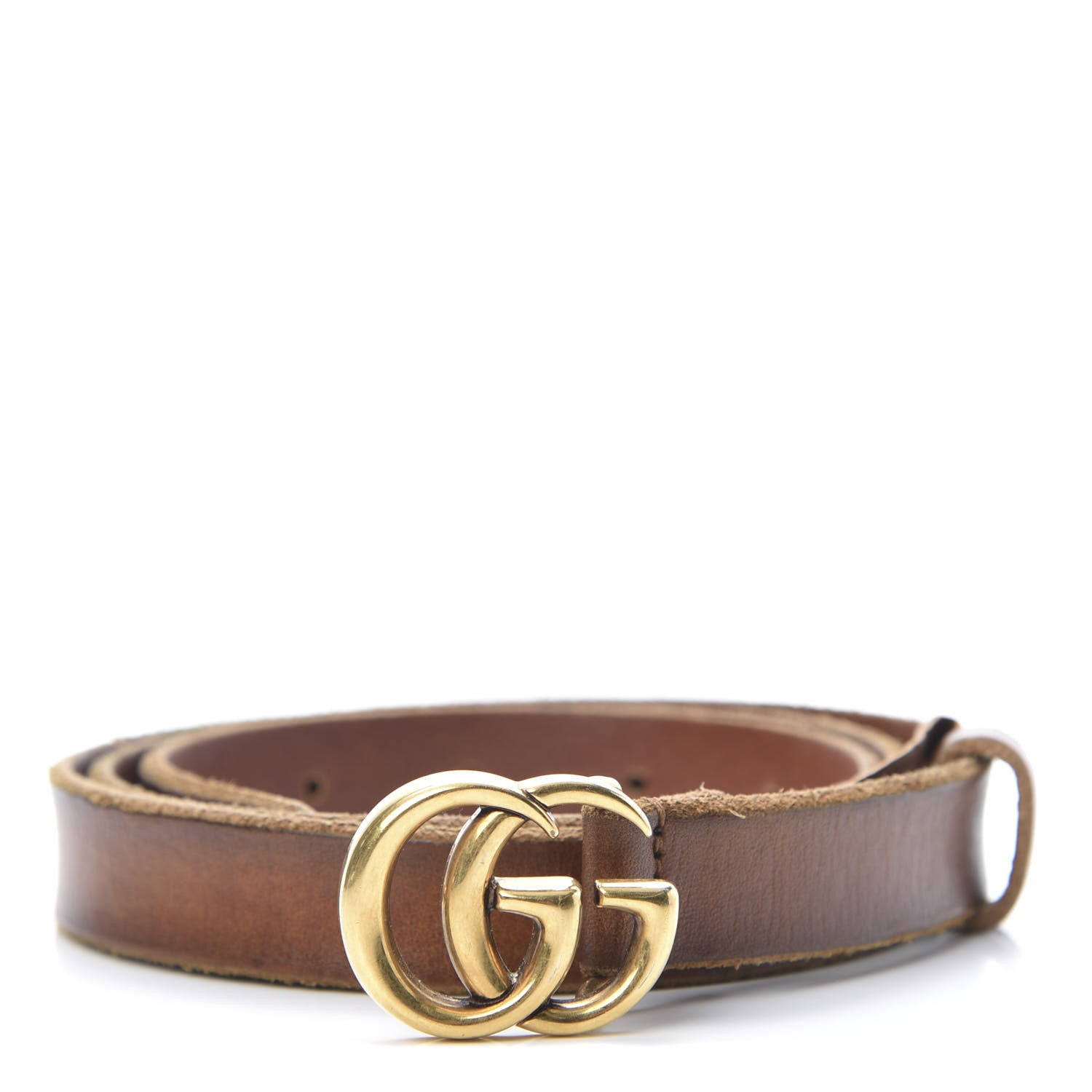 Gucci Faded Calfskin Double G 20mm Belt 85 34 Cuir 1 of 8