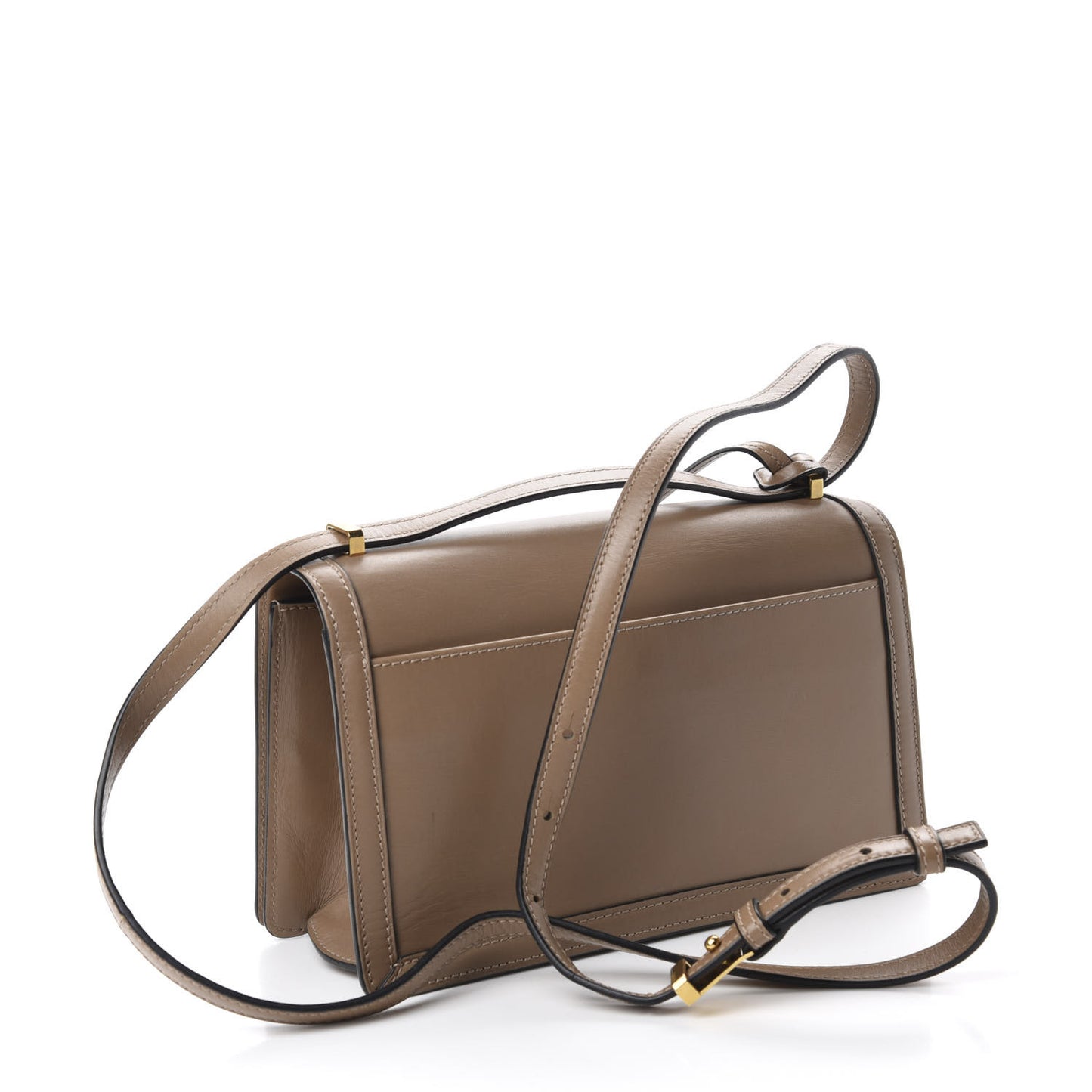 Calfskin Medium Barcelona Shoulder Bag Mink