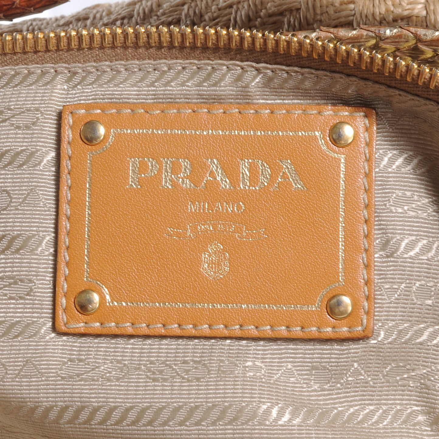 Jute Python Hobo Oro