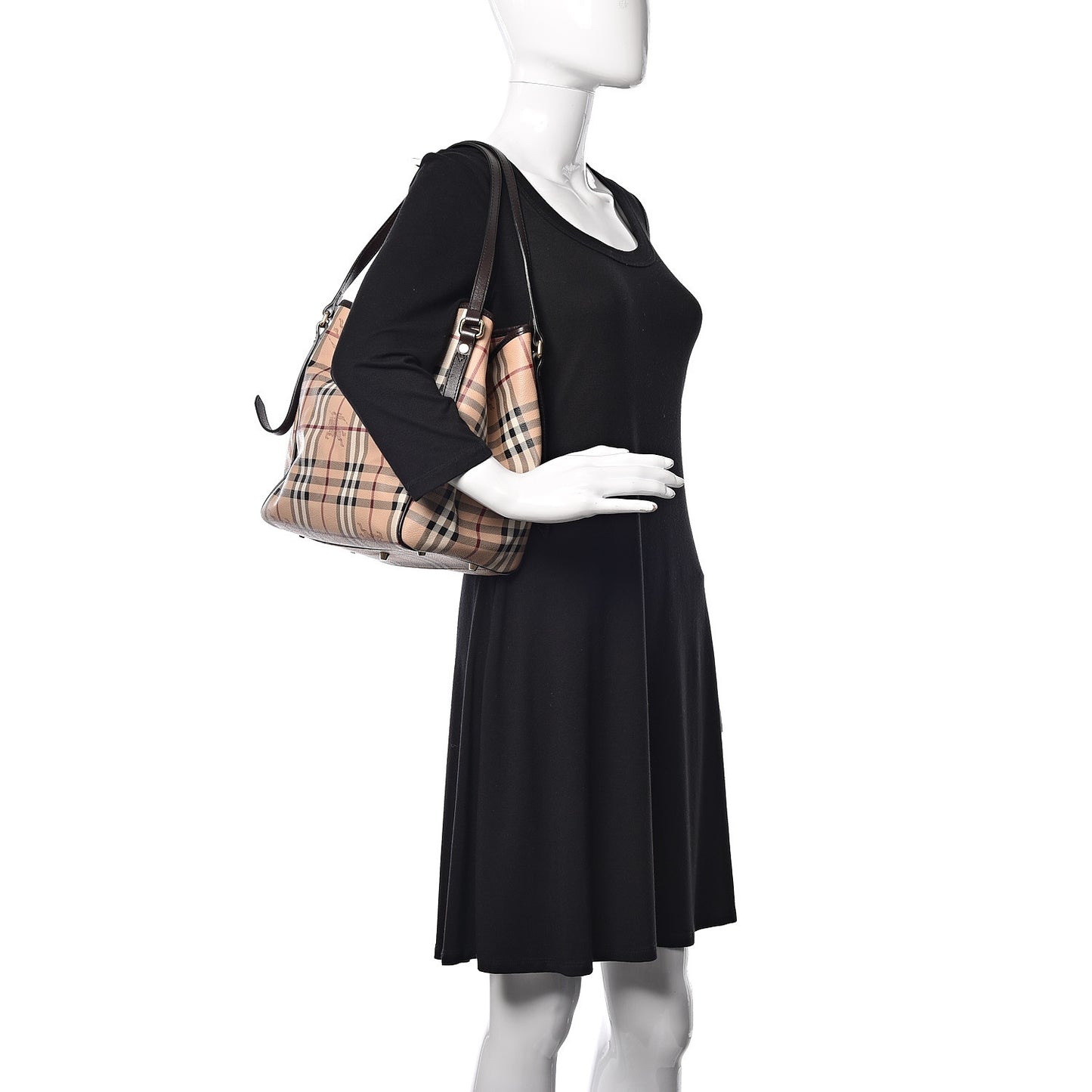Haymarket Check Small Canterbury Tote Black