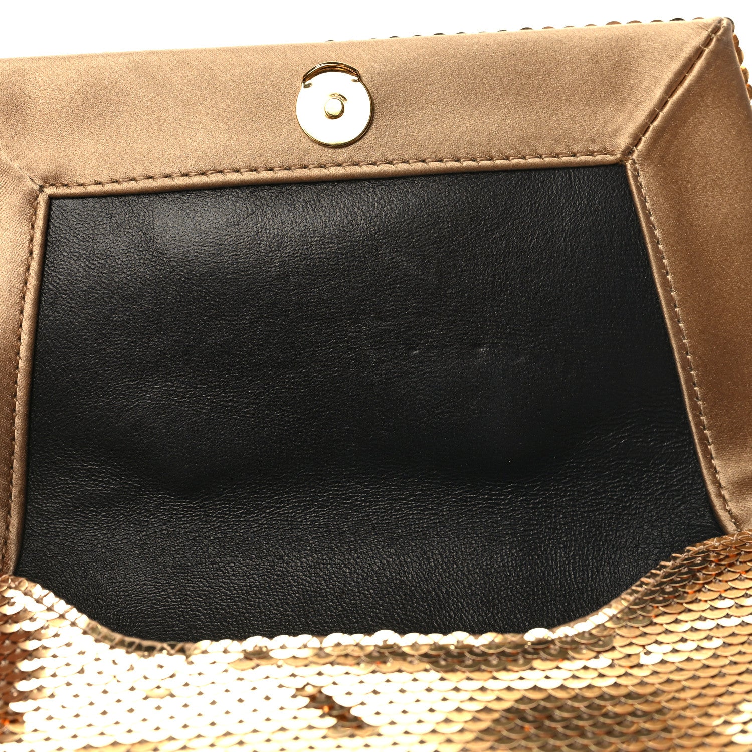 Tom Ford Sequin Mini Label Shoulder Bag Gold 11 of 11