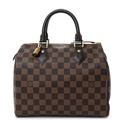 Louis Vuitton Damier Ebene Speedy 25 1 of 10