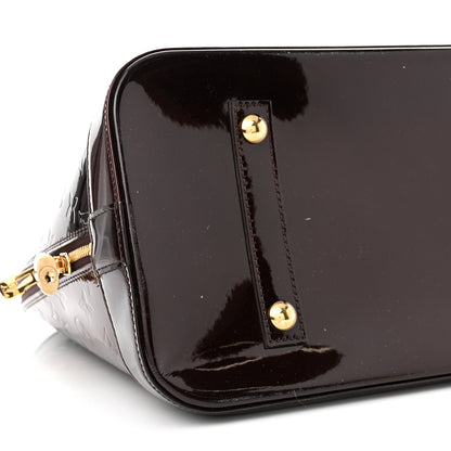 Louis Vuitton Vernis Alma GM Amarante 9 of 10