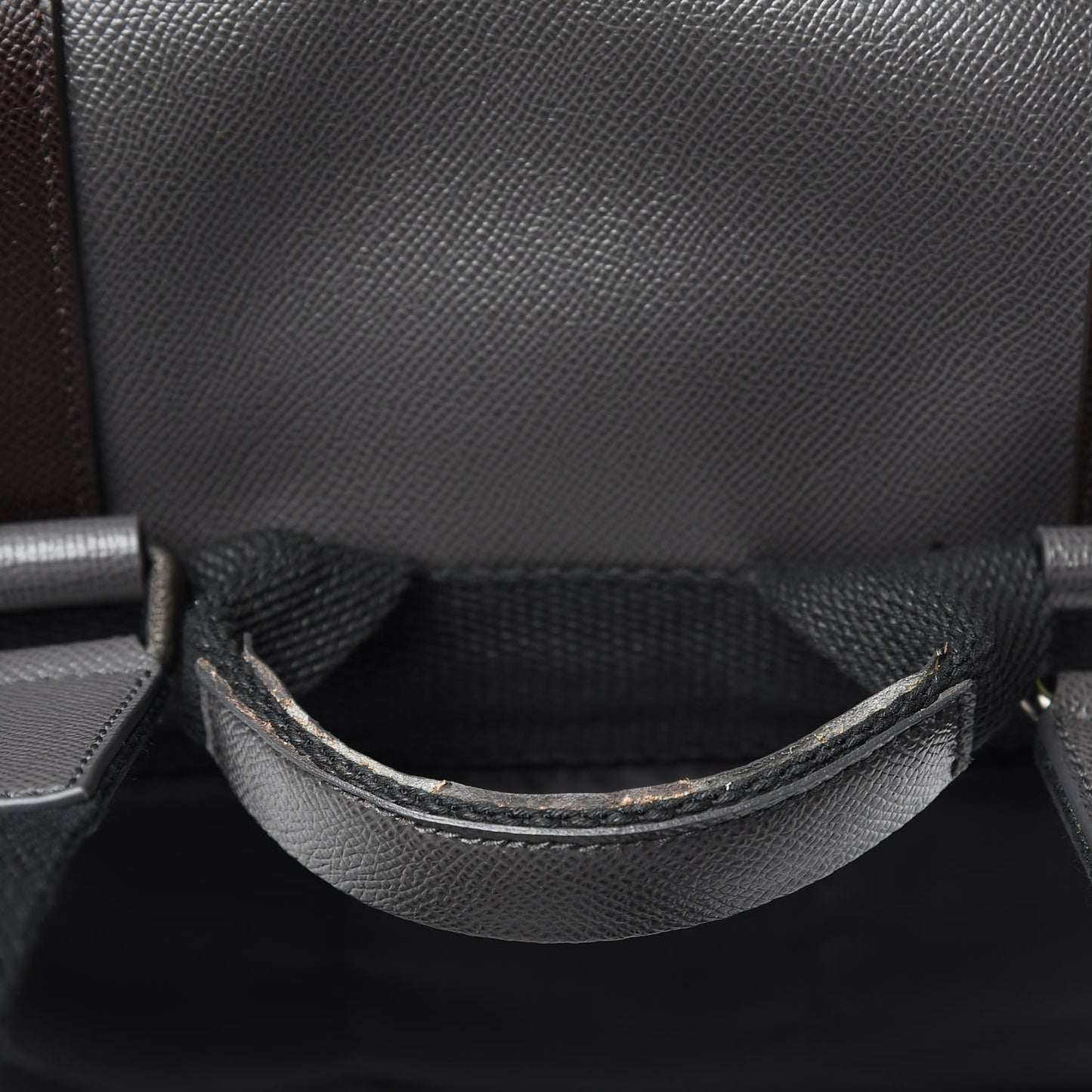 Nylon Cotton Canvas Dauphine Zaino Backpack Nero Anthracite