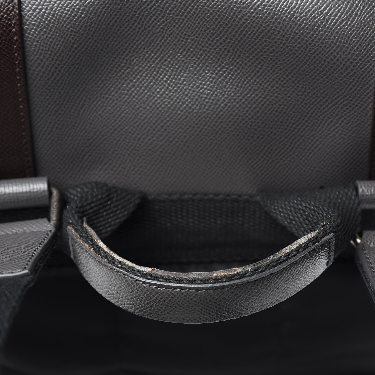 Dolce & Gabbana Nylon Cotton Canvas Dauphine Zaino Backpack Nero Anthracite 7 of 10