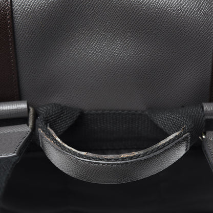 Dolce & Gabbana Nylon Cotton Canvas Dauphine Zaino Backpack Nero Anthracite 7 of 10
