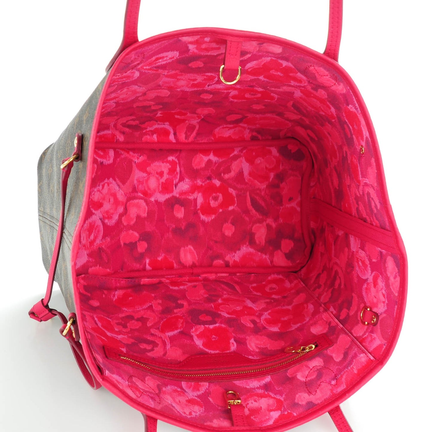 Monogram Articles de Voyage Ikat Neverfull MM Rose Indien