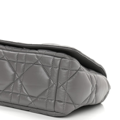Christian Dior Calfskin Macrocannage Medium Caro Bag Iron Grey 10 of 10