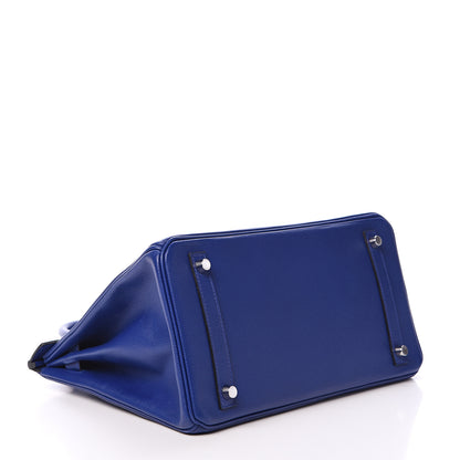 Hermes Epsom Birkin 30 Bleu Electrique 3 of 12