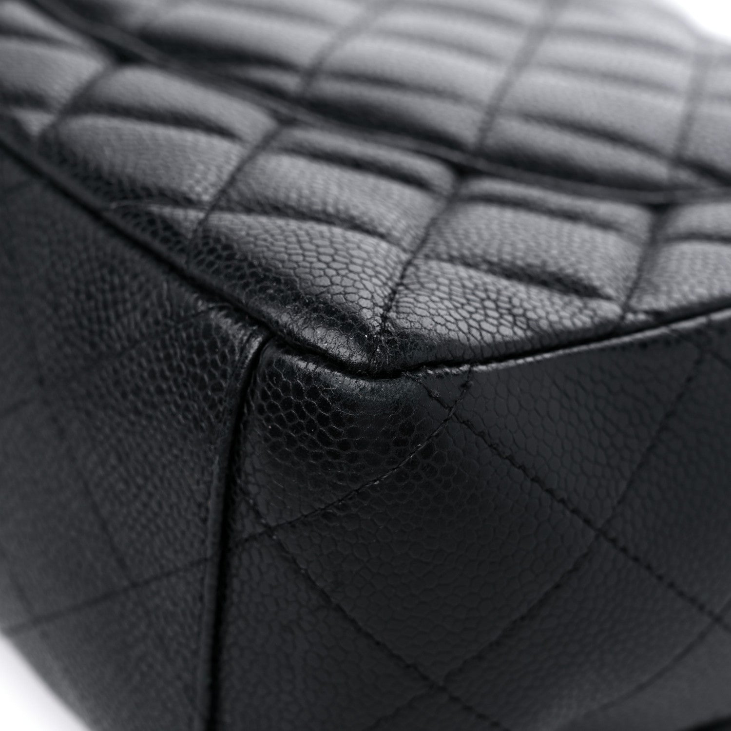 Chanel Caviar Quilted Maxi Single Flap Black 11 of 14