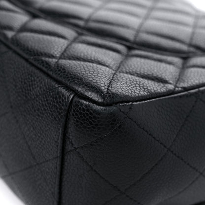 Chanel Caviar Quilted Maxi Single Flap Black 11 of 14