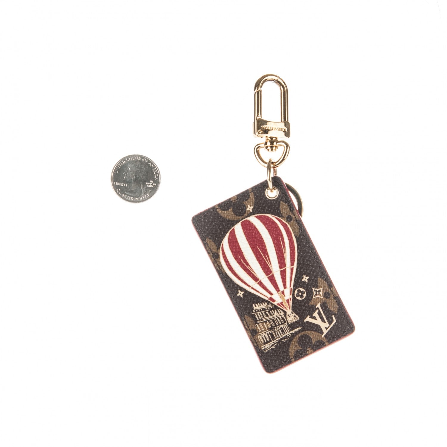 Louis Vuitton Monogram Illustre Air Balloon Bag Charm 2 of 4