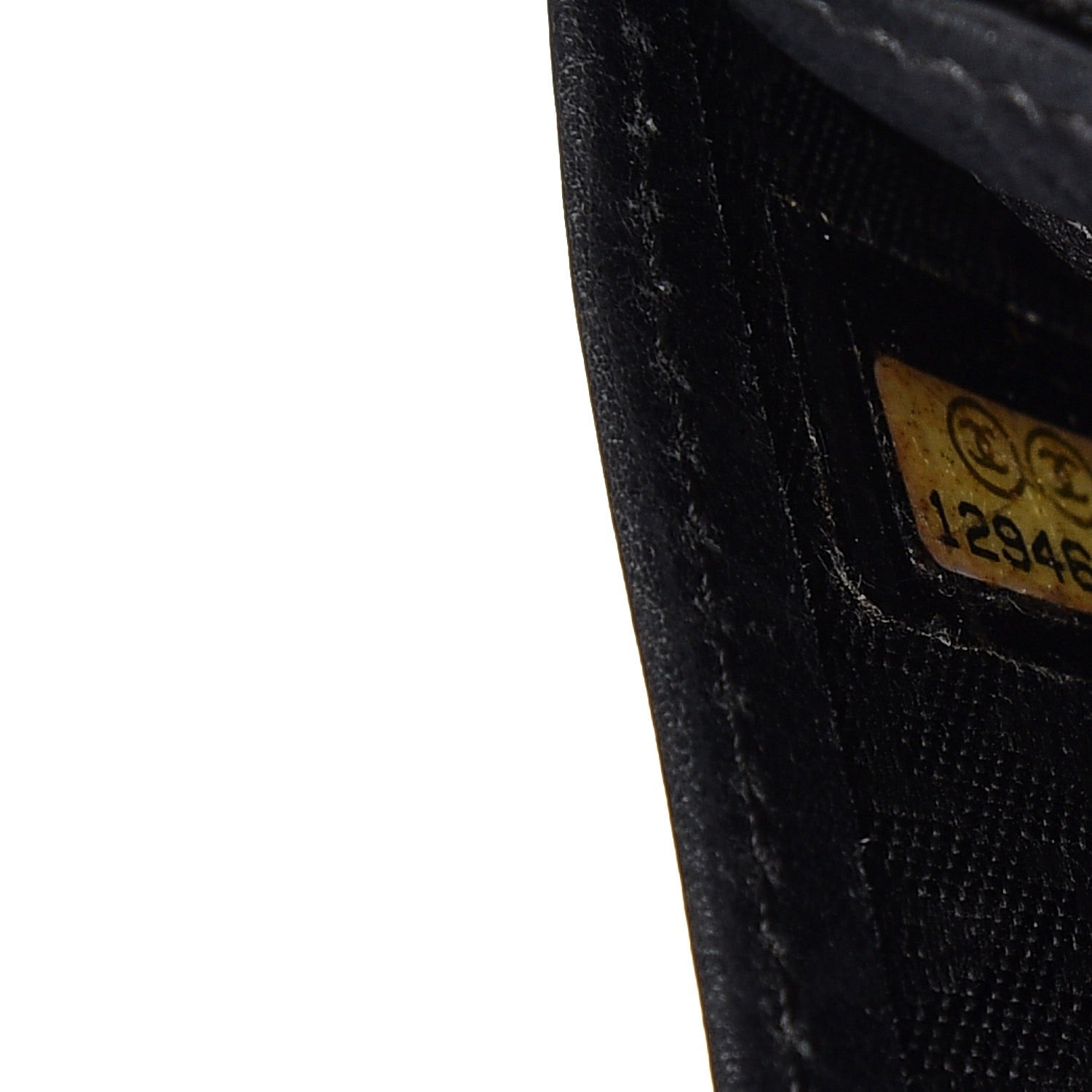 Chanel Calfskin Quilted Cambon Yen Wallet Black 10 of 11