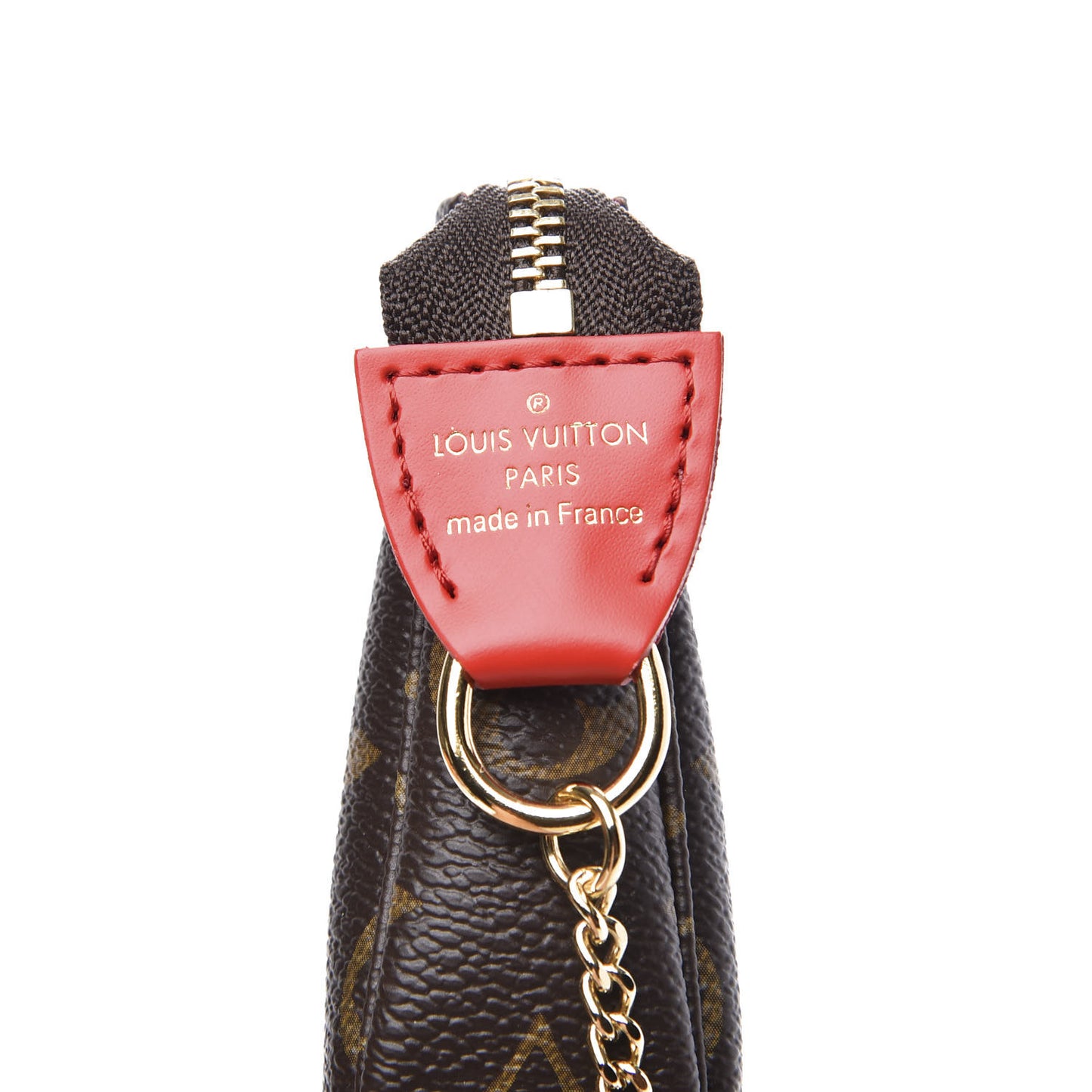 Monogram 2020 Christmas Animation Bumper Cars Mini Pochette Accessories Coquelicot