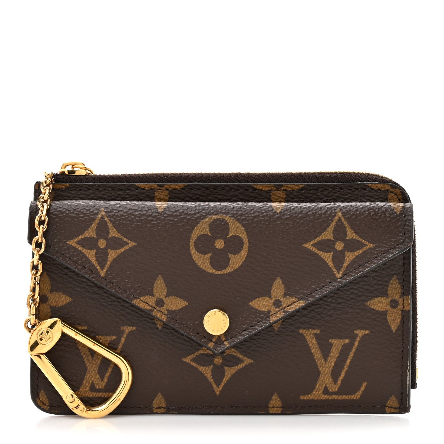 Louis Vuitton Monogram Recto Verso Card Holder Black 1 of 9