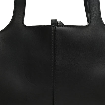 Celine Smooth Calfskin Small Tri-Fold Shoulder Bag Black 8 of 10