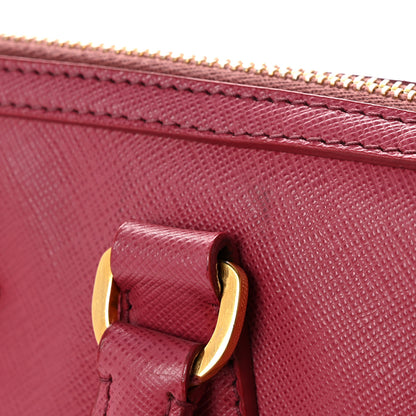 Prada Saffiano Lux Bowler Peonia 15 of 15