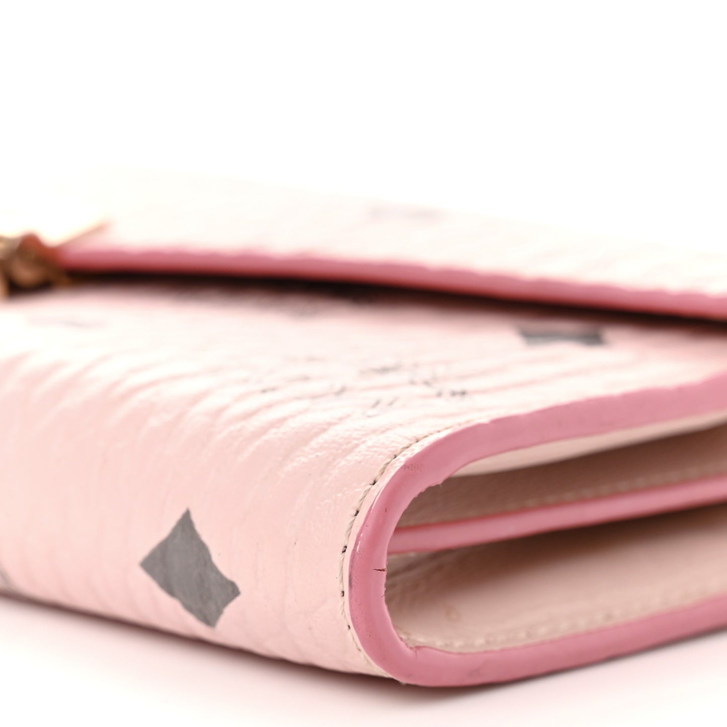 Visetos Large Patricia Wallet On Chain Soft Pink