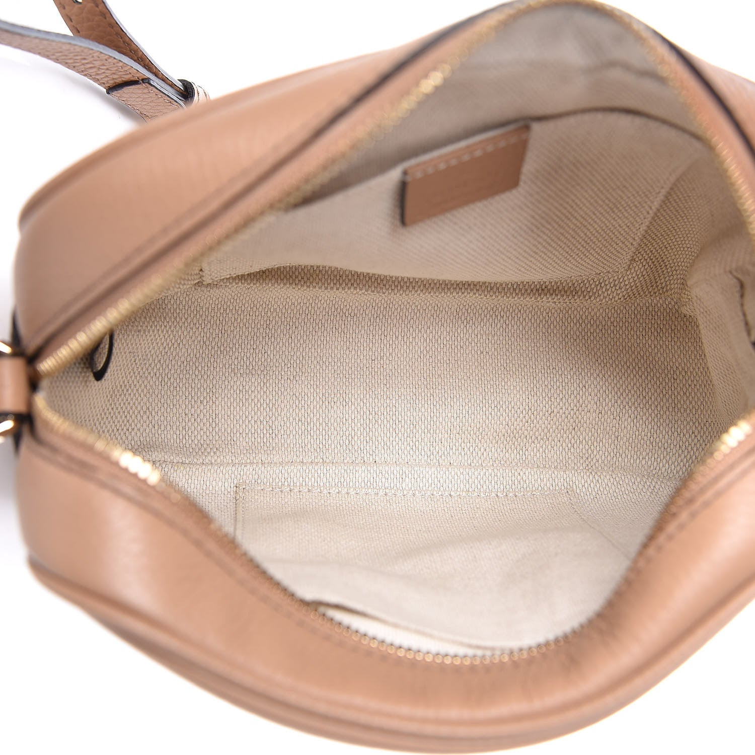 Gucci Pebbled Calfskin Small Soho Disco Bag Rose Beige 5 of 9