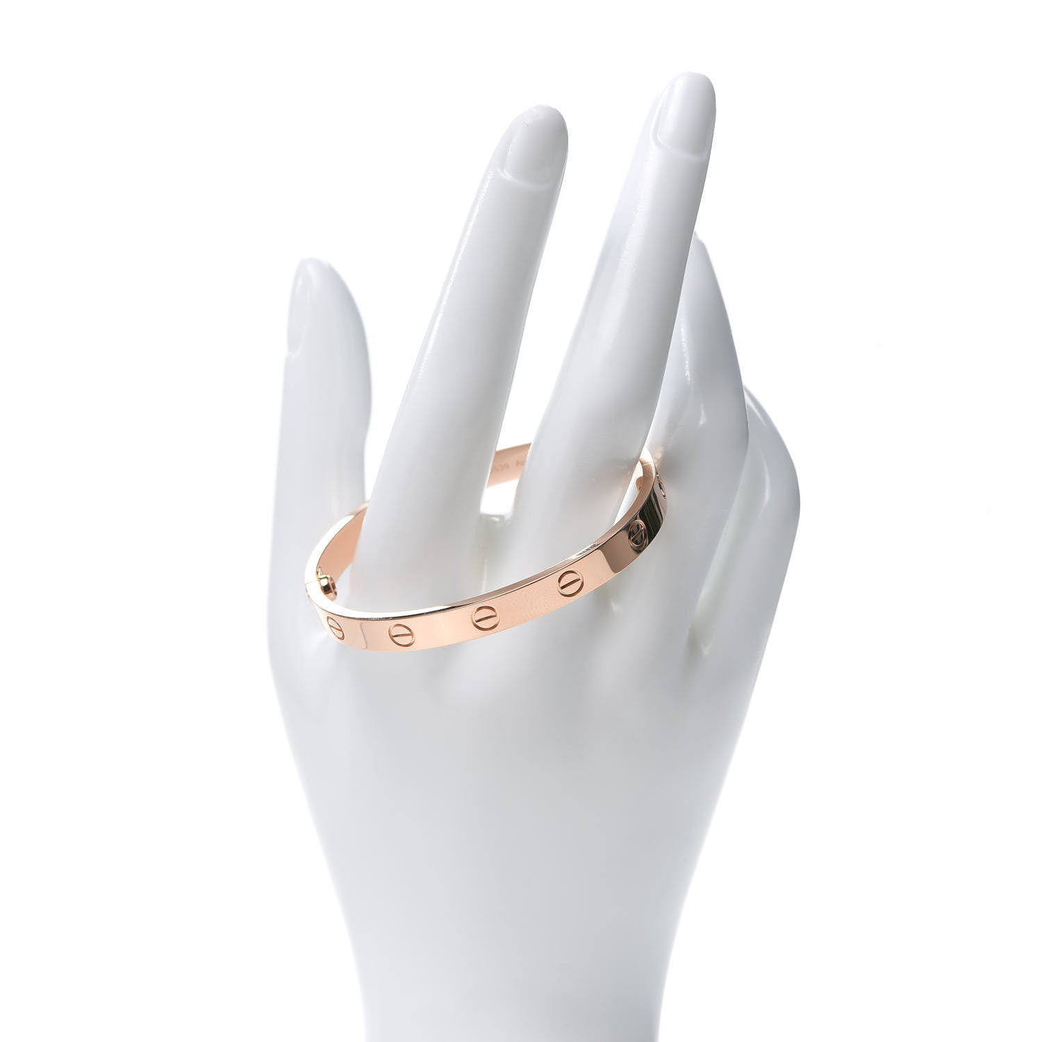 Cartier 18K Pink Gold LOVE Bracelet 16 2 of 6