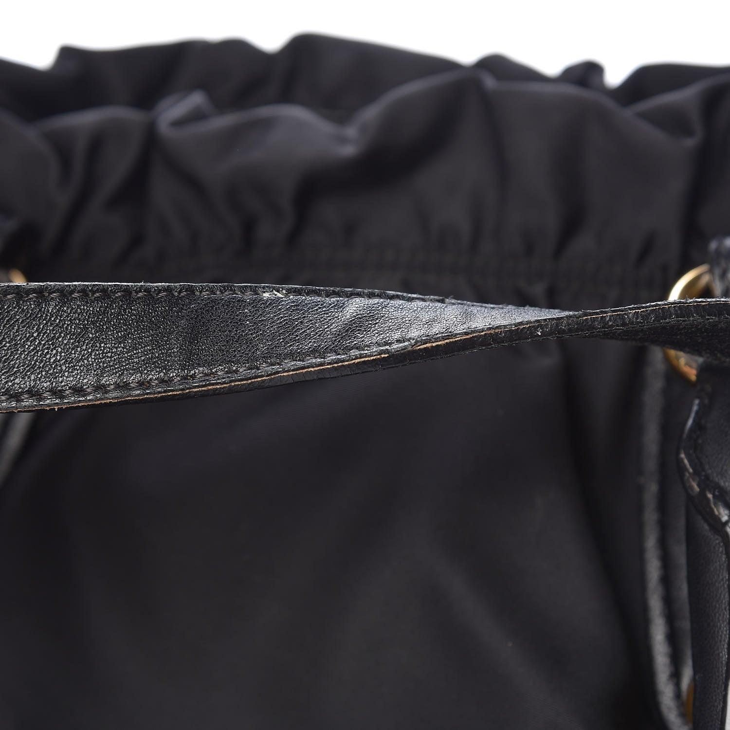 Prada Tessuto Nylon Jacquard Logo Tote Black 11 of 20