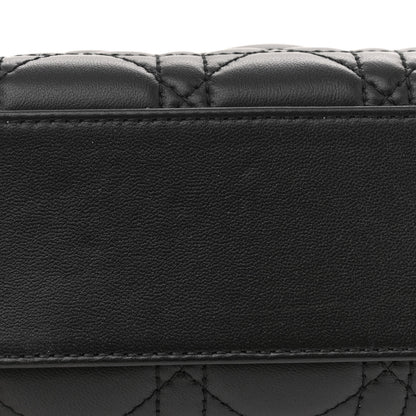 Christian Dior Lambskin Cannage Mini Lady Dior Black 11 of 12
