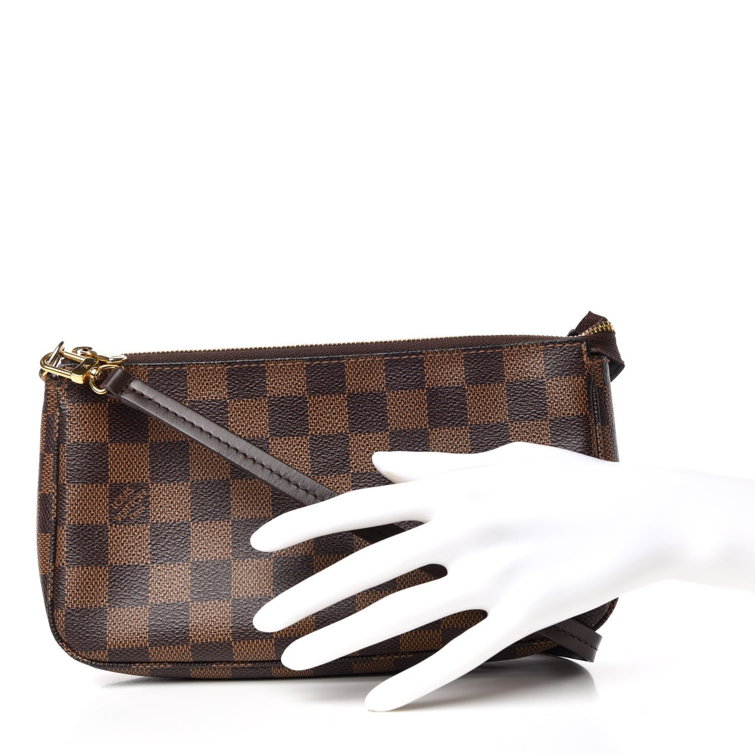 Louis Vuitton Damier Ebene Pochette Accessories NM 2 of 13