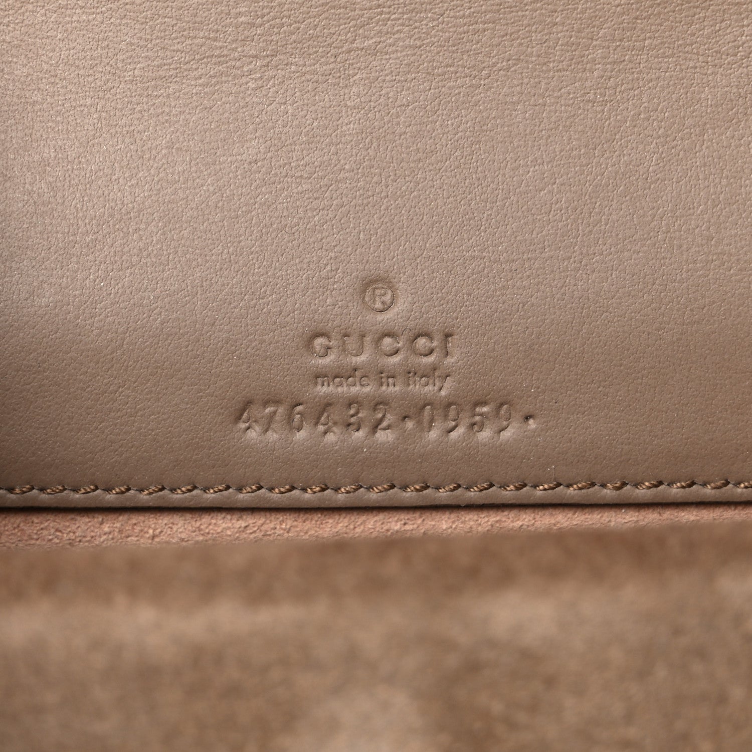 Gucci GG Supreme Monogram Super Mini Dionysus Shoulder Bag Taupe 6 of 10