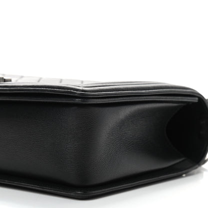 Chanel Calfskin Quilted New Medium Boy Flap Black 12 of 12