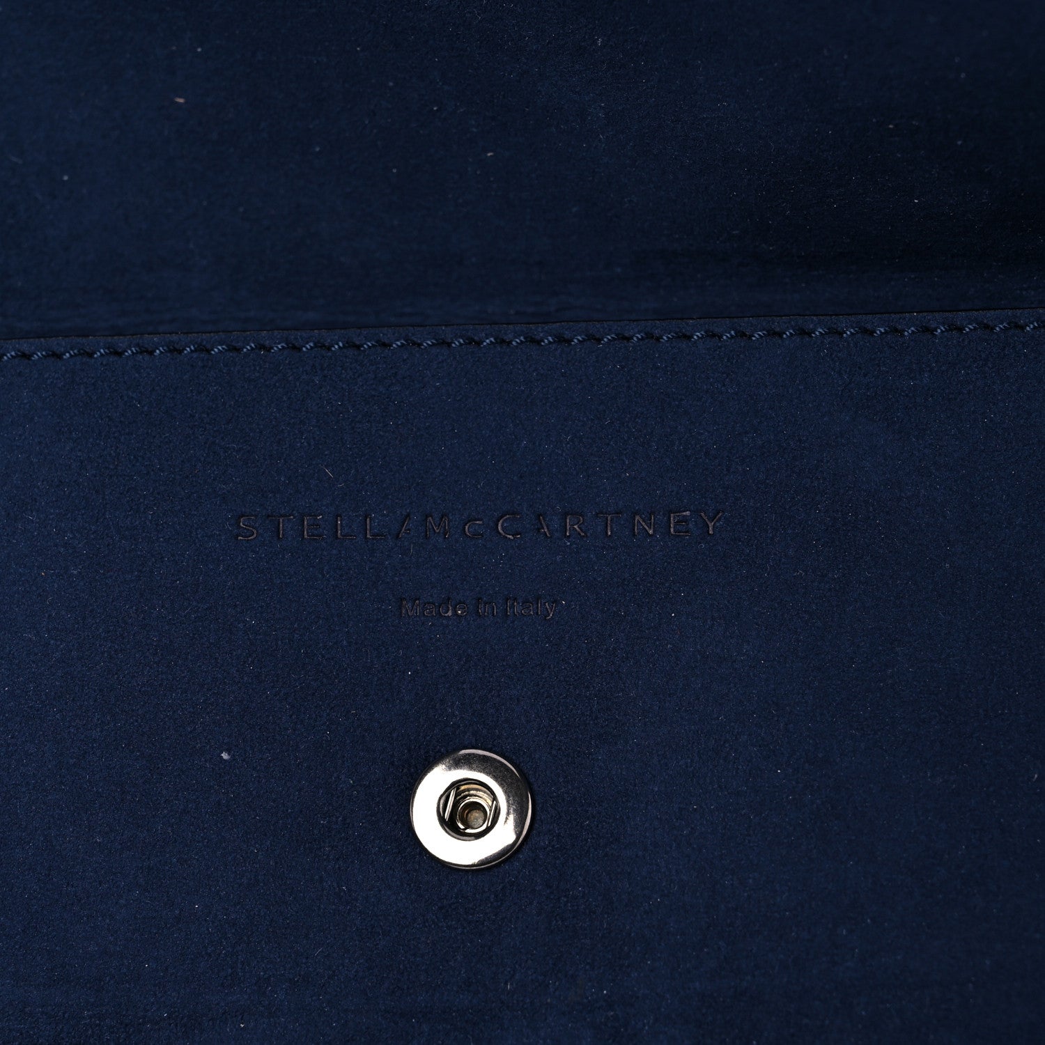 Stella McCartney Chamois Shiny Dotted Reversible Tote Blue 7 of 9