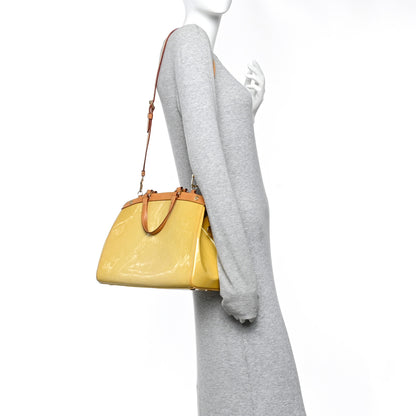 Louis Vuitton Vernis Brea MM Blanc Corail 2 of 9